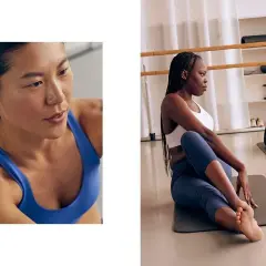 Kobiety ćwiczą jogę, przygotowując się do intensywnego treningu hiit.