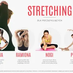 Stretching dla początkujących: ćwiczenia na głowę, ramiona, nogi i plecy.