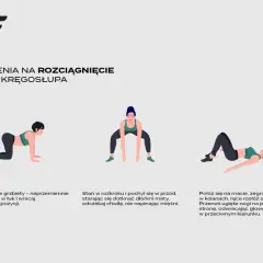 Ćwiczenia na rozciągnięcie mięśni kręgosłupa, by złagodzić ostry ból kręgosłupa lędźwiowego.