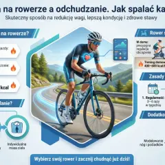 Jazda na rowerze to świetny sposób na spalanie kalorii i poprawę kondycji. Sprawdź, ile kalorii możesz spalić!