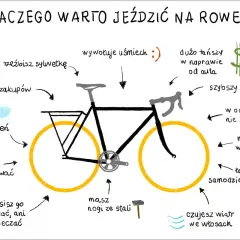 Rowerowa metamorfoza: rzeźbisz sylwetkę, oszczędzasz, nie stoisz w korkach i czujesz wiatr we włosach.