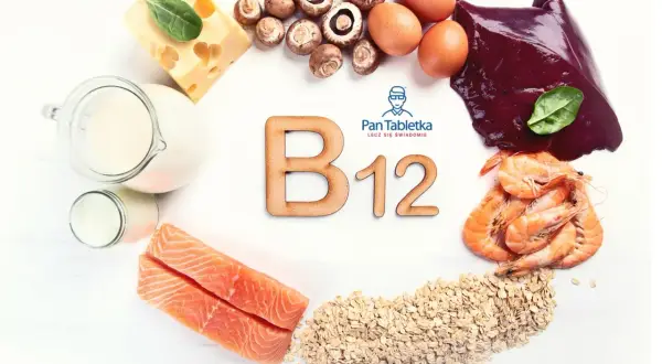 Produkty bogate w witaminę B12 na co? Witamina B12 znajduje się w jajach, mleku, serze, rybach, krewetkach, wątróbce i płatkach owsianych.