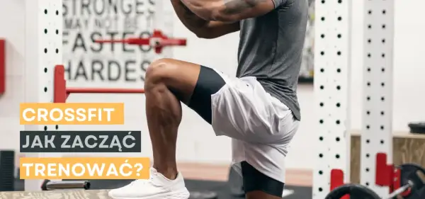 Mężczyzna ćwiczy crossfit. Dowiedz się, gdzie trenować crossfit w Łodzi i jak zacząć trening.